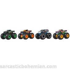 Hot Wheels Monster Trucks 1 64 Scale 4-Truck Pack Styles May Vary B07GSNDCN2